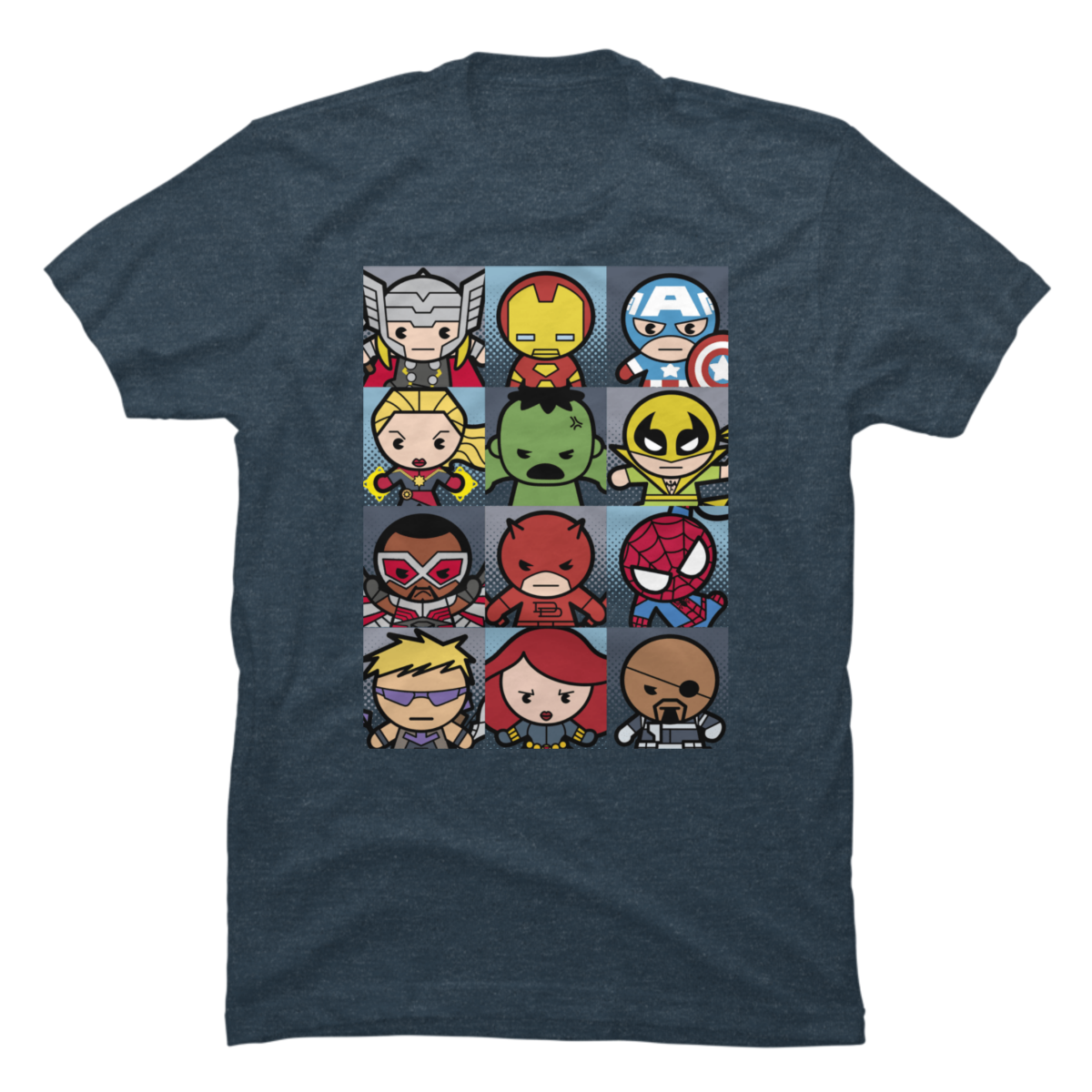 marvel kawaii shirt